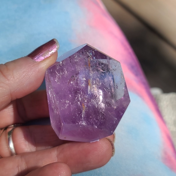 COPY - Hexagonal Chunk of Amethyst p3 - Picture 4 of 13